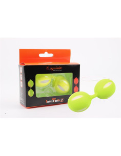 CHISA Ben Wa Balls 10,3 cm – kulki gejszy zielone