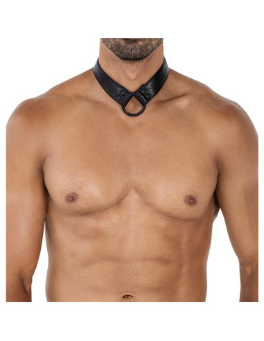 CUT4MEN BL4CK08 C-Ring Body Collar — obroża z pierścieniem