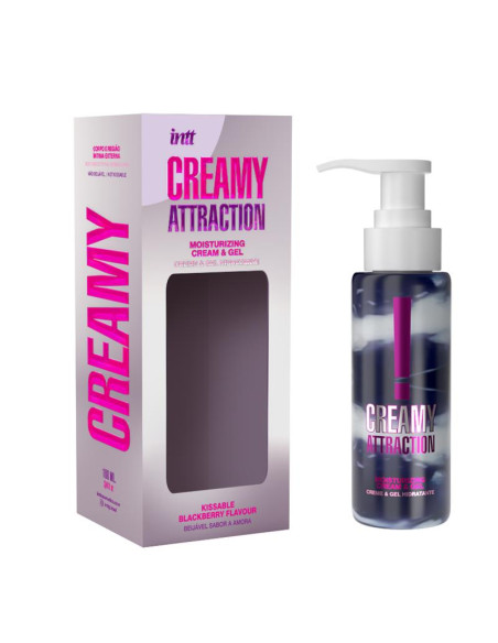 INTT Blackberry Kissable – krem-żel smakowy 100 ml