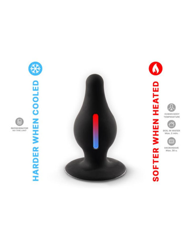SilexD Butt Plug Model 2 L — korek analny z silikonu SILEXPAN