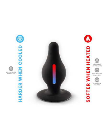 SilexD Butt Plug Model 2 L — korek analny z silikonu SILEXPAN