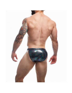 CUT4MEN C4M32 Brief Emerald Black – eleganckie briefy męskie 2