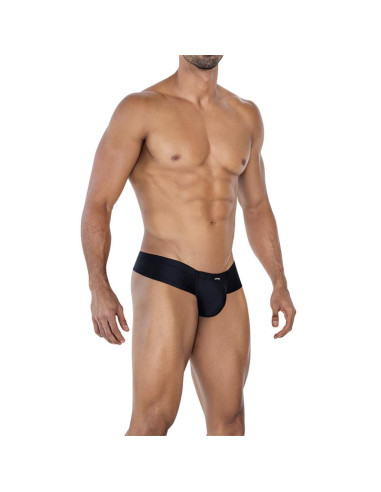 CUT4MEN Hybryd Cheeky Brief Black — eleganckie slipy męskie