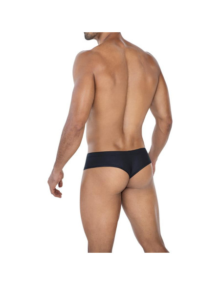 CUT4MEN Hybryd Cheeky Brief Black — eleganckie slipy męskie