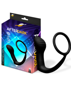 Afterdark Carnelian — wibrujący korek analny z pierścieniem
