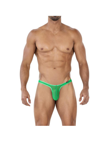 CUT4MEN Micro Thong Green – męski string T-back