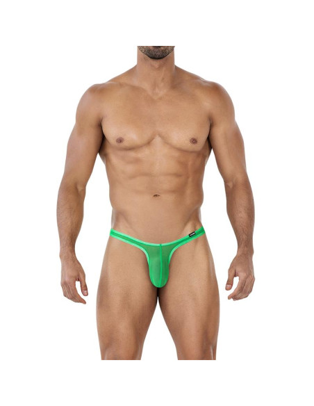 CUT4MEN Micro Thong Green – męski string T-back