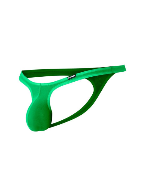 CUT4MEN Micro Thong Green – męski string T-back