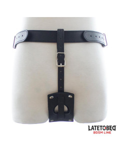 LATETOBED Chastity String Pants — regulowane stringi cnoty 2