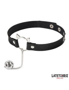 Latetobed choker z obręczą i dzwoneczkiem 2