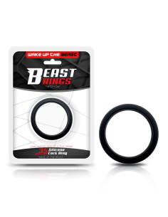 Beast Rings Solid Silicone – pierścień 3,5 cm, czarny
