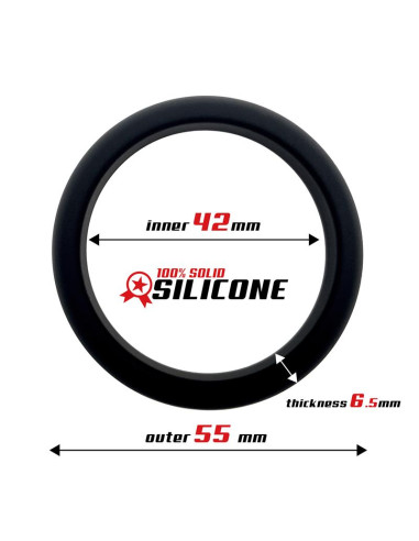 BEAST RINGS Solid Silicone — pierścień erekcyjny 4,2 cm