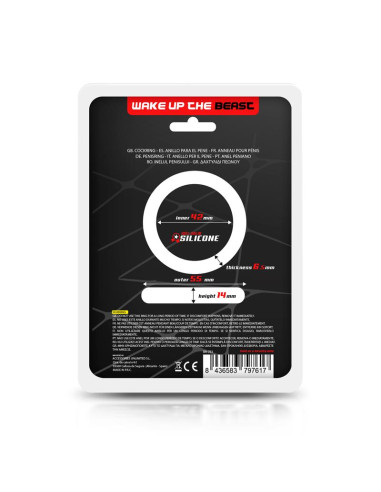 BEAST RINGS Solid Silicone — pierścień erekcyjny 4,2 cm