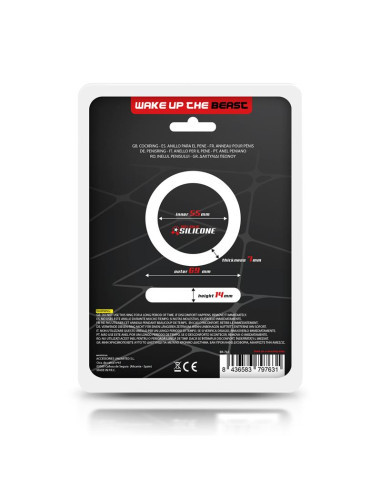 Beast Rings Solid Silicone — pierścień silikonowy 5,5 cm