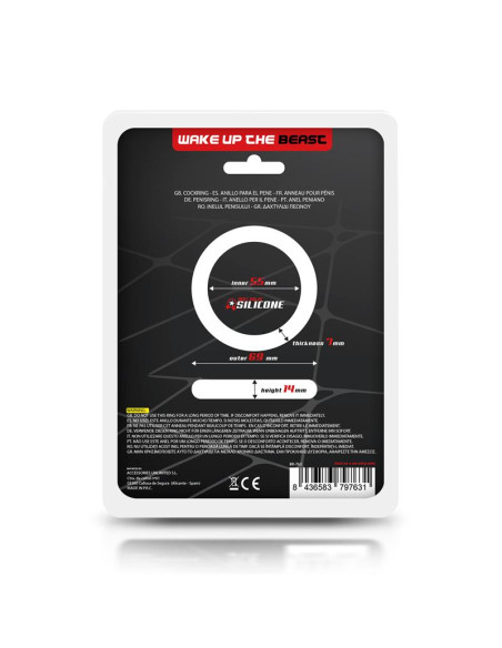 Beast Rings Solid Silicone — pierścień silikonowy 5,5 cm