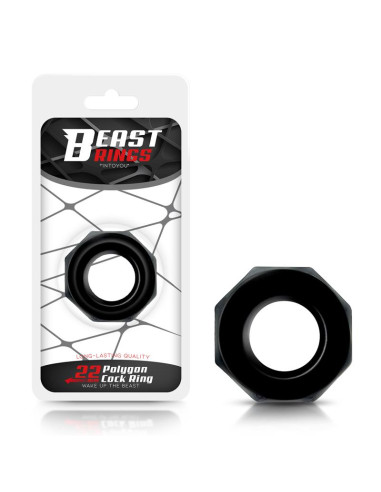 BEAST RINGS Super Flexible Polygonal — pierścień 2,2 cm
