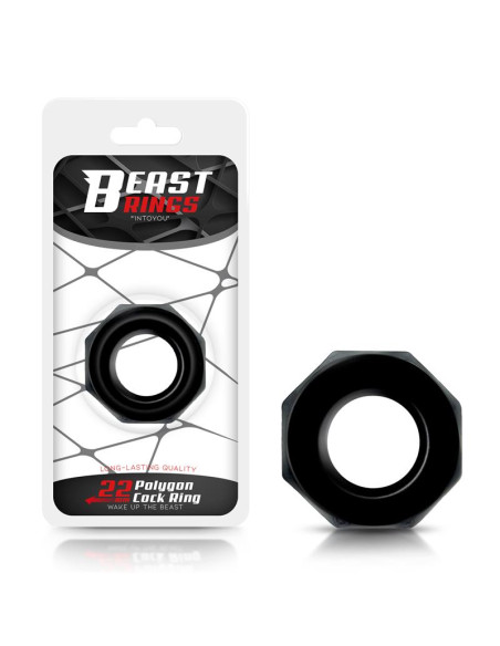 BEAST RINGS Super Flexible Polygonal — pierścień 2,2 cm
