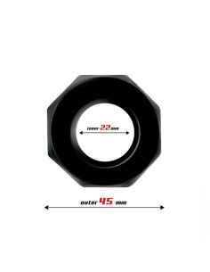 BEAST RINGS Super Flexible Polygonal — pierścień 2,2 cm 2