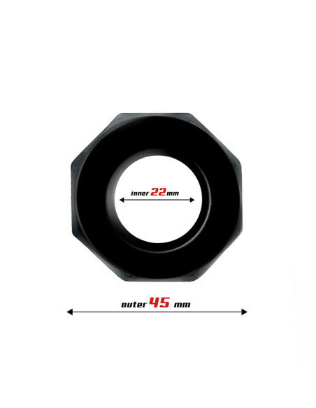 BEAST RINGS Super Flexible Polygonal — pierścień 2,2 cm