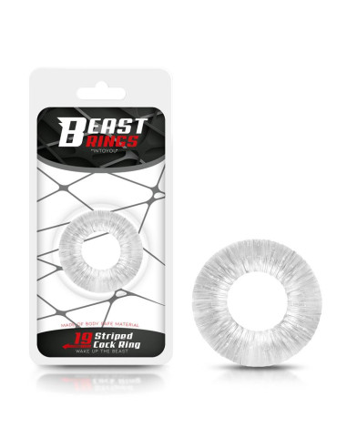 Beast Rings Super Flexible pierścień 1,9 cm przezroczysty