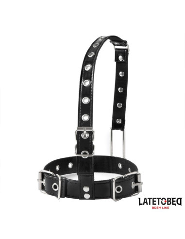 Latetobed Collar z haczykiem na nos – elegancki akcesorium BDSM