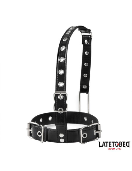 Latetobed Collar z haczykiem na nos – elegancki akcesorium BDSM