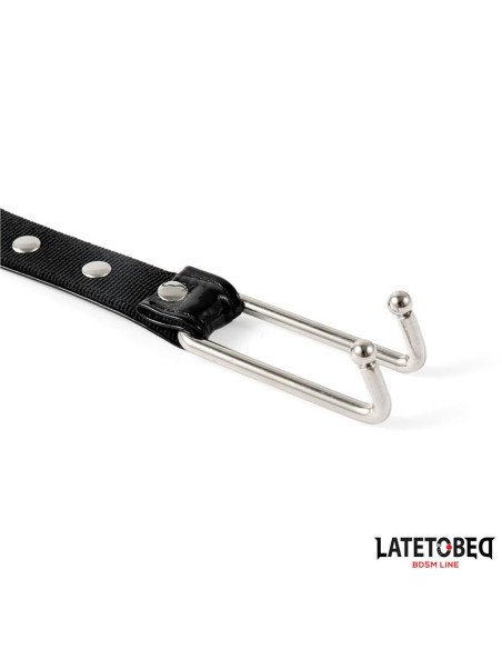Latetobed Collar z haczykiem na nos – elegancki akcesorium BDSM