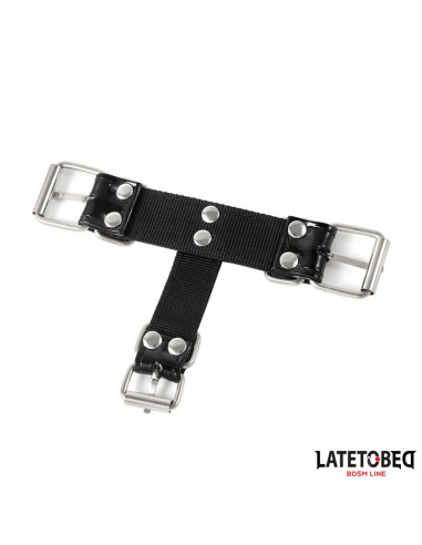 Latetobed Collar z haczykiem na nos – elegancki akcesorium BDSM