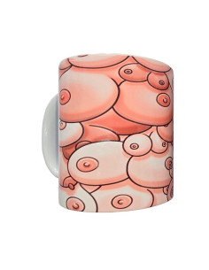 DIVERTY SEX Kubek ceramiczny Color Mug Breast 370 ml 2
