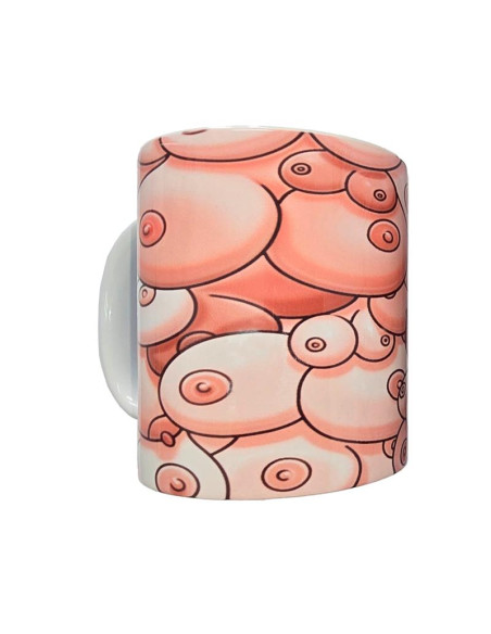 DIVERTY SEX Kubek ceramiczny Color Mug Breast 370 ml
