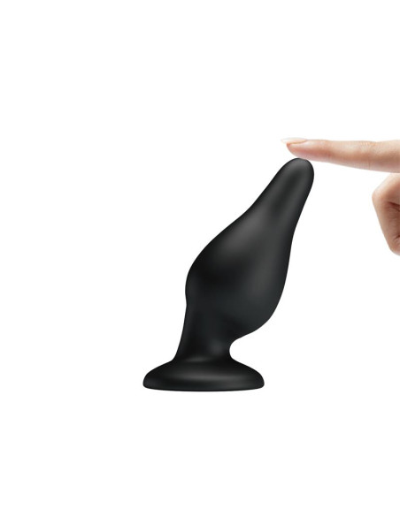 PrettyLove Conic — korek analny silikonowy z przyssawką