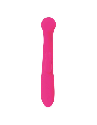 GOODIES Cotton – wibrator G-Spot z króliczkiem, silikonowy, USB