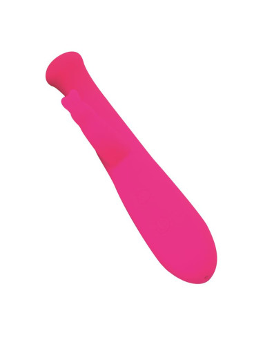 GOODIES Cotton – wibrator G-Spot z króliczkiem, silikonowy, USB