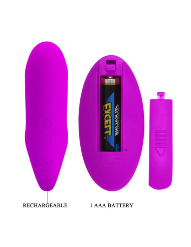 PrettyLove Couples Toy z pilotem — silikonowy wibrator dla par