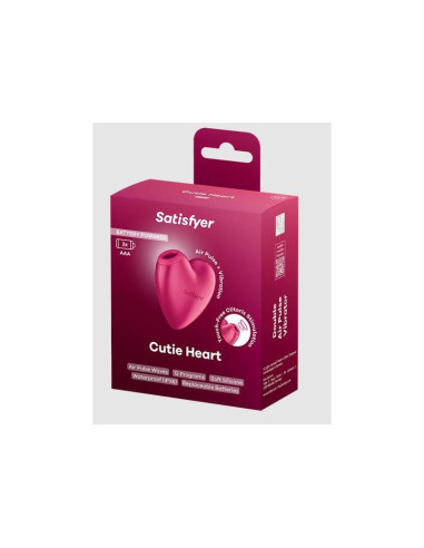 Satisfyer Cutie Heart — stymulator ssący do łechtaczki