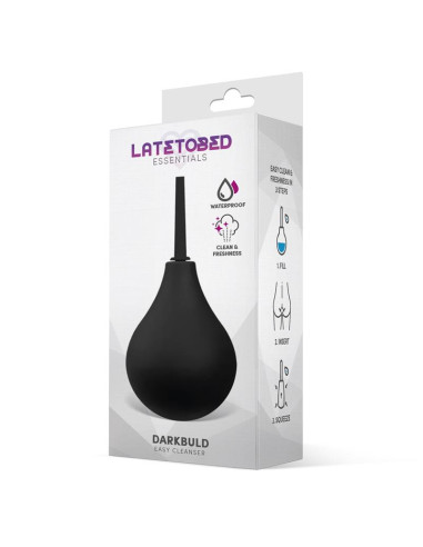 Darkbuld Easy Cleanser Black — prysznic analny LATETOBED