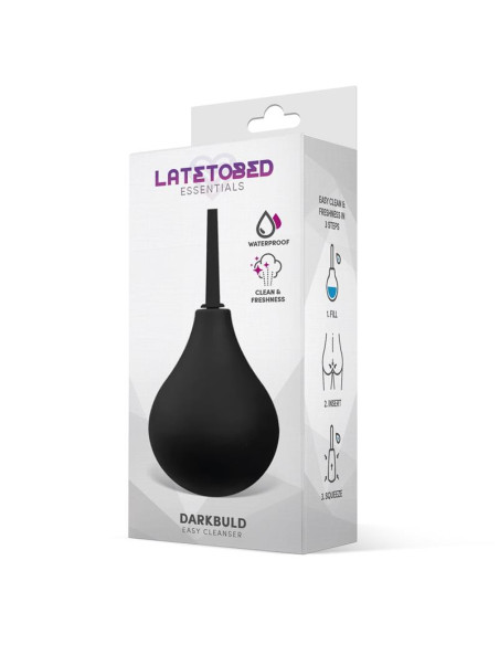 Darkbuld Easy Cleanser Black — prysznic analny LATETOBED