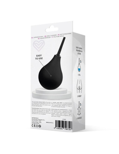 Darkbuld Easy Cleanser Black — prysznic analny LATETOBED