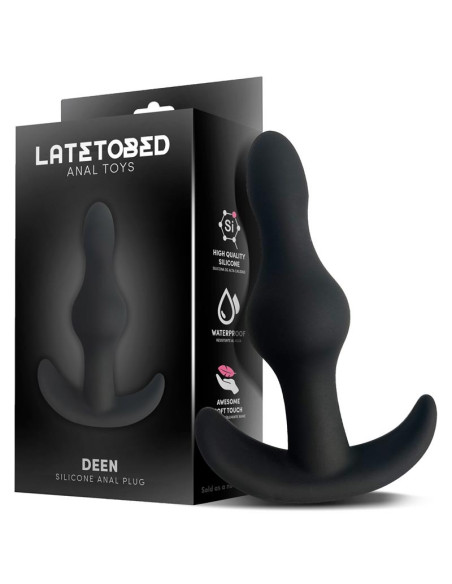 LATETOBED Deen korek analny silikonowy z kotwicą