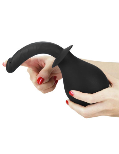 Lovetoy Deluxe Anal Douche Black – gruszka analna