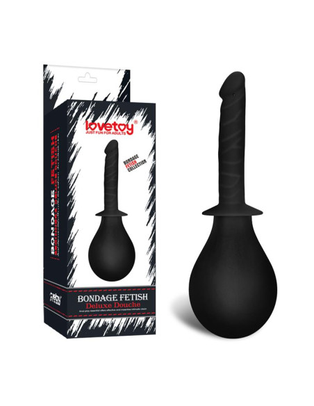 Lovetoy Deluxe Anal Douche Black – gruszka analna