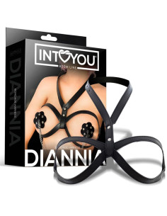 Diannia Bondage — regulowana uprząż na tors | Vibrans