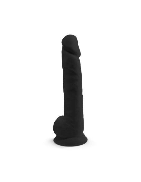 SilexD Dildo Dual Density Model 1 – realistyczne, czarne