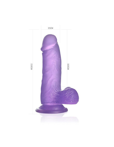 LOVETOY Dildo Jelly Studs 6 — realistyczne dildo 15 cm