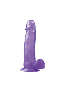 LOVETOY Dildo Jelly Studs 8 – fioletowe 20 cm