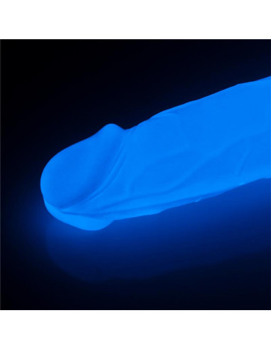 Lovetoy Lumino 7.5 — realistyczne dildo z niebieskim połyskiem