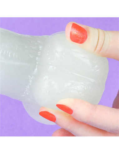 Lovetoy Lumino 7.5 — realistyczne dildo z niebieskim połyskiem
