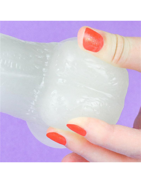 Lovetoy Lumino 7.5 — realistyczne dildo z niebieskim połyskiem