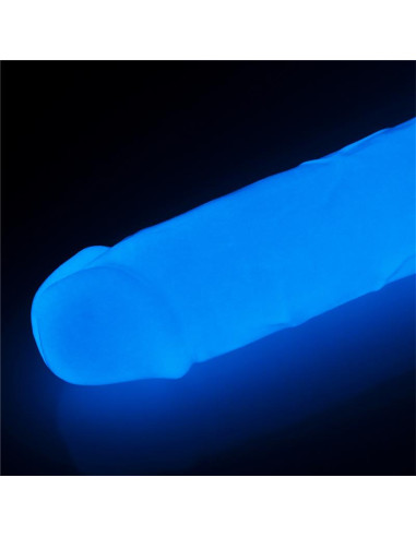 Lovetoy Lumino 8 Blue Light — eleganckie dildo z podświetleniem
