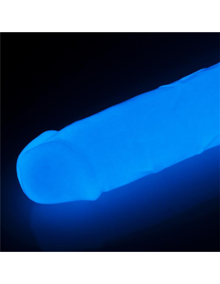 Lovetoy Lumino 8 Blue Light — eleganckie dildo z podświetleniem